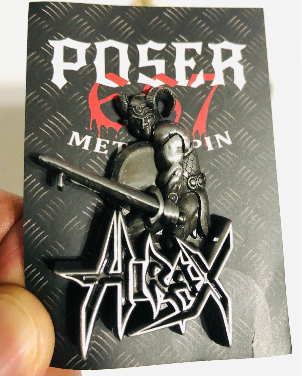 HIRAX Immortal Legacy Pin Badge (German Import) USA Shipping.