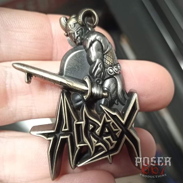 HIRAX Immortal Legacy Pin Badge (German Import) USA Shipping.