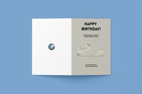 Image 1 of Sneaker / Trainer Happy Birthday Card - LG SPZL 