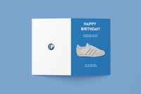 Image 1 of Sneaker / Trainer Happy Birthday Card - LG SPZL II