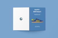 Image 1 of Sneaker / Trainer Happy Birthday Card - Stockholm