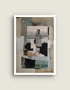 WOMAN FROM BEHIND LOOKING AT INFINITY Print
