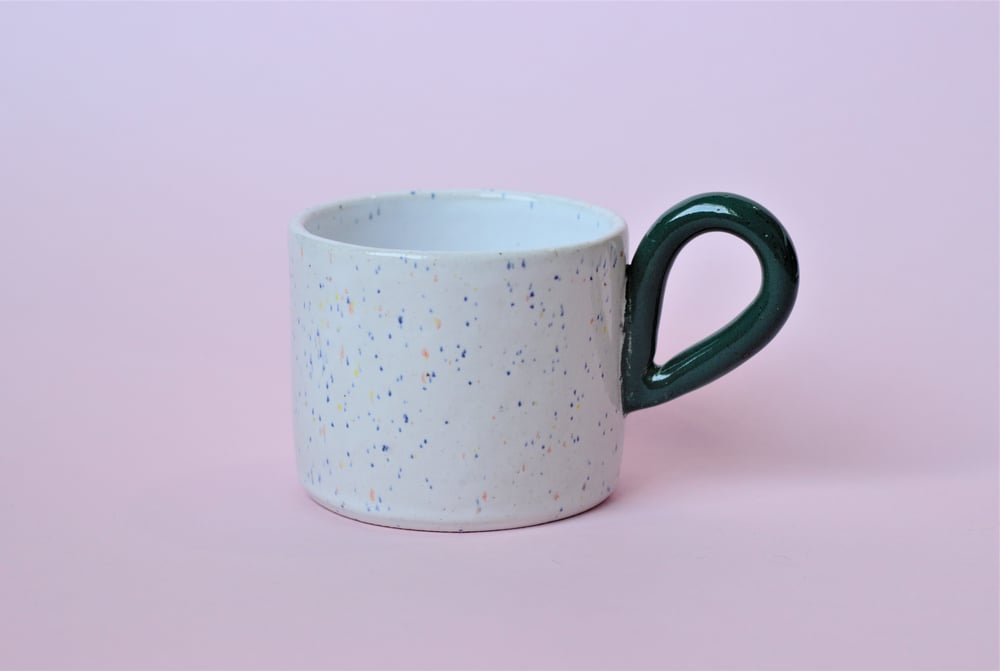 Image of SALE - Teardrop speckle mug