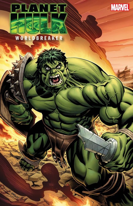 Planet Hulk : Worldbreaker 3 Cover