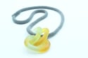 ‘Sunshine Lagoon’ Glass Chain & Rope Mooring Necklace
