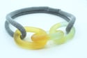 ‘Sunshine Lagoon’ Glass Chain & Rope Mooring Necklace