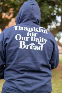Image 2 of Daily Bread Hoodie - Navy Blue