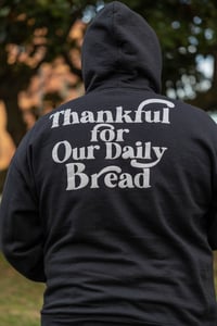 Image 2 of Daily Bread Hoodie - Black