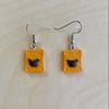 Bear Bread Earrings