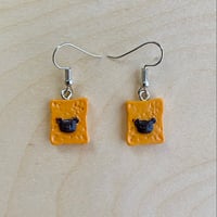 Bear Bread Earrings