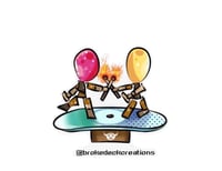 Image 2 of Block’em Pop’em WoodBots Holographic Stickers