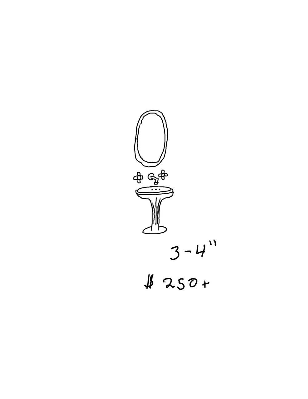Image of Sink and Mirror