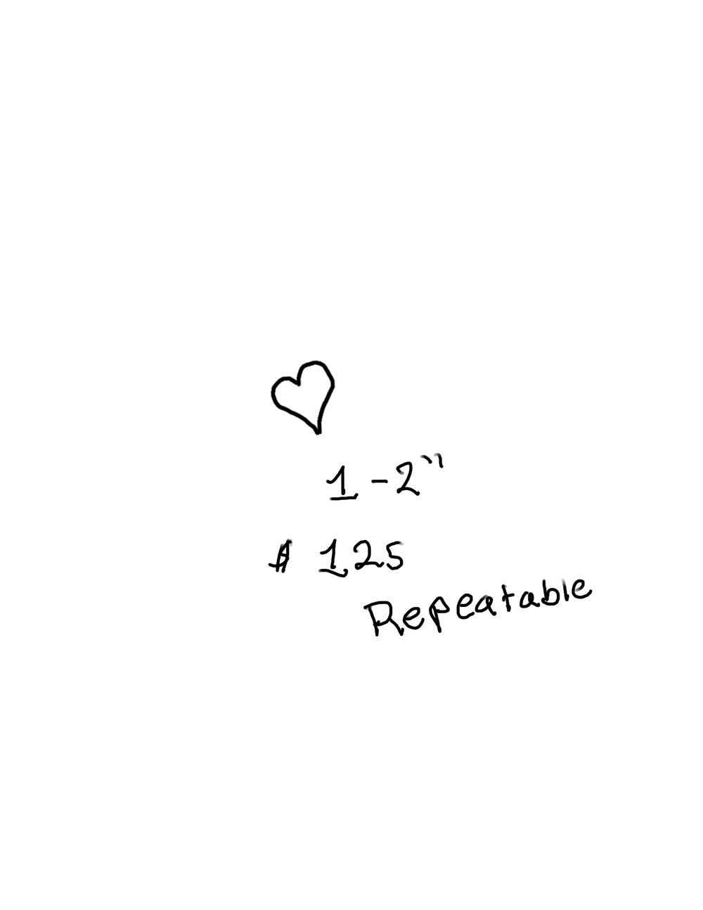Image of Doodle heart