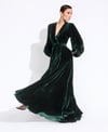 Forest Limited Edition Silk Velvet Beverly Dressing Gown