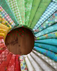 Image 4 of Gingham Cottage Fat Quarter Bundle