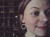 Organic hammered hoops - sterling silver 