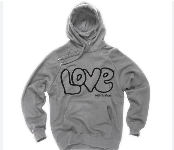 Image of Love On A Grey Day Hoodie by Mason Spears 