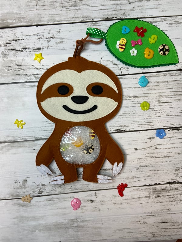 Image of Sloth ISPY Toy