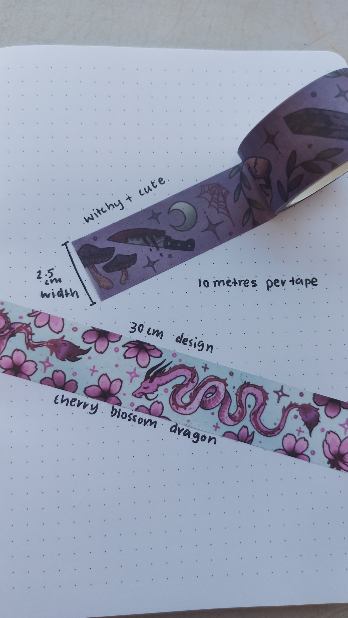 Halloween Witchy Vibes Washi Tape
