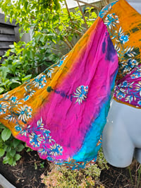 Image 4 of Wanderlust Stevie top rainbow tie dye upto 14