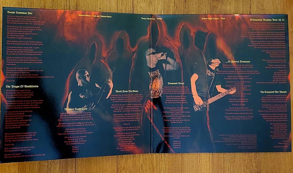CEMETERY URN - THE CONQUERED ARE BURNED LP (GATEFOLD w/ POSTER)