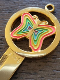 Image 3 of HONDA / Rainbow Butterfly M346 Gold Key Blank 