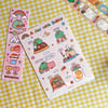 Sticker sheet - A day with Bobby