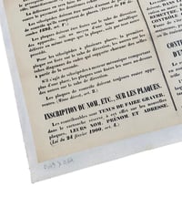 Image 3 of Old linen backed bicycle poster of 1904 on the control plates of velocipedes 