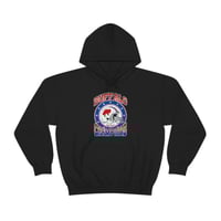Image 3 of Distressed '20-'22 AFC East Champions Heavy Blend Hooded Sweatshirt