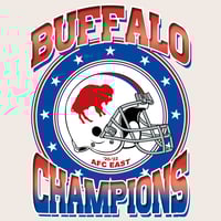 Image 5 of '20-'22 AFC East Champions Unisex Heavy Cotton Tee
