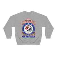 Image 4 of '20-'22 AFC East Champions Unisex Heavy Blend Crewneck Sweatshirt