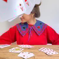 Image 1 of The Casino embroidery collar
