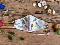 Image 2 of Toile de jouy grey mask