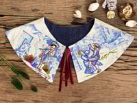Image 2 of Dancing Couple toile detachable collar
