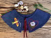 Image 2 of Peter Pan collar embroidered with beads