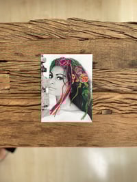 Image 3 of Hand embroidered photograph of Sofia Loren