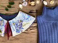 Image 5 of Dancing Couple toile detachable collar