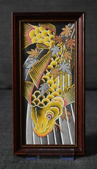 Image 4 of Golden Koi (Original Paintings - Pair)