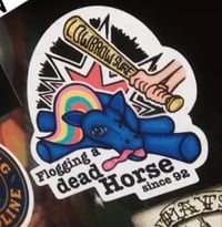 Dead horse sticker 