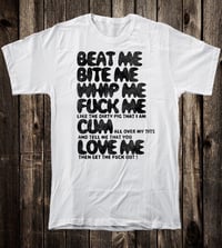 Image 1 of Seditionaries BEAT ME tee