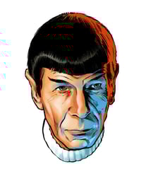 Image 1 of Spock Holographic Sticker 