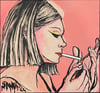 SMOKING GIRL