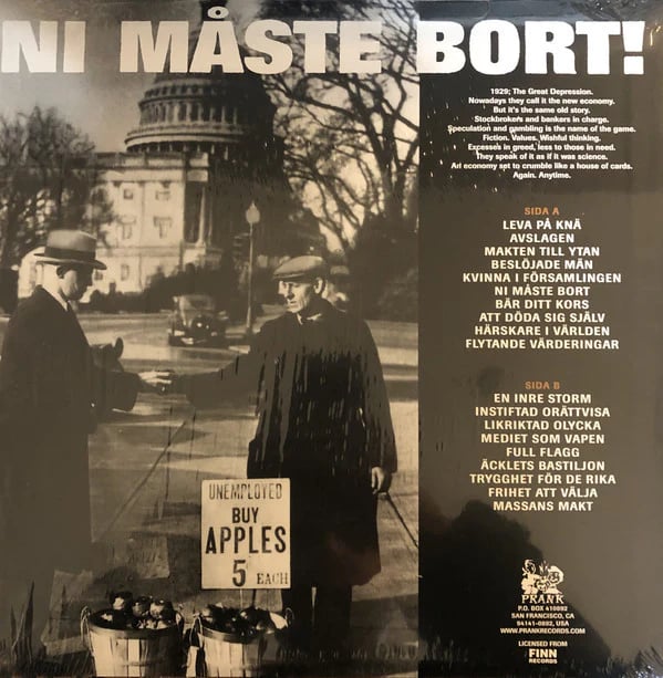 Totalitär - Ni Maste Bort LP