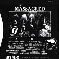 Image 2 of THE MASSACRED - "POST-MORTEM" EP 