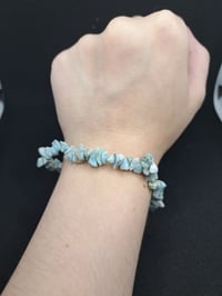 Image 2 of Larimar Chip Bracelets 