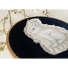 Winter Prince: Snowshoe Hare Wall Hanging