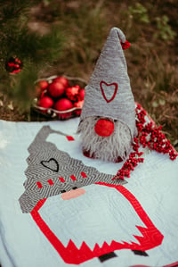 Image 2 of Scandinavian Tomte Quilt