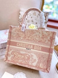 Image 3 of CD Tote Pink- Pre Order