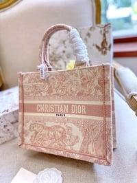 Image 2 of CD Tote Pink- Pre Order