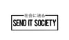 Send it society sticker 